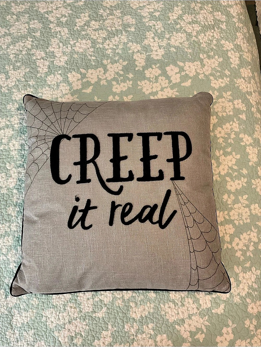 Halloween throw pillow